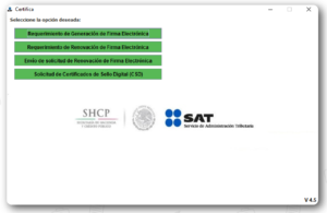 certificado de sello digital