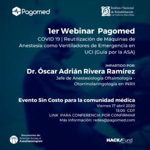 Webinar Anestesiología Pagomed